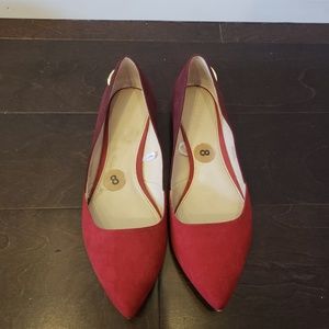 Calvin Klein color block flats (Size 8)